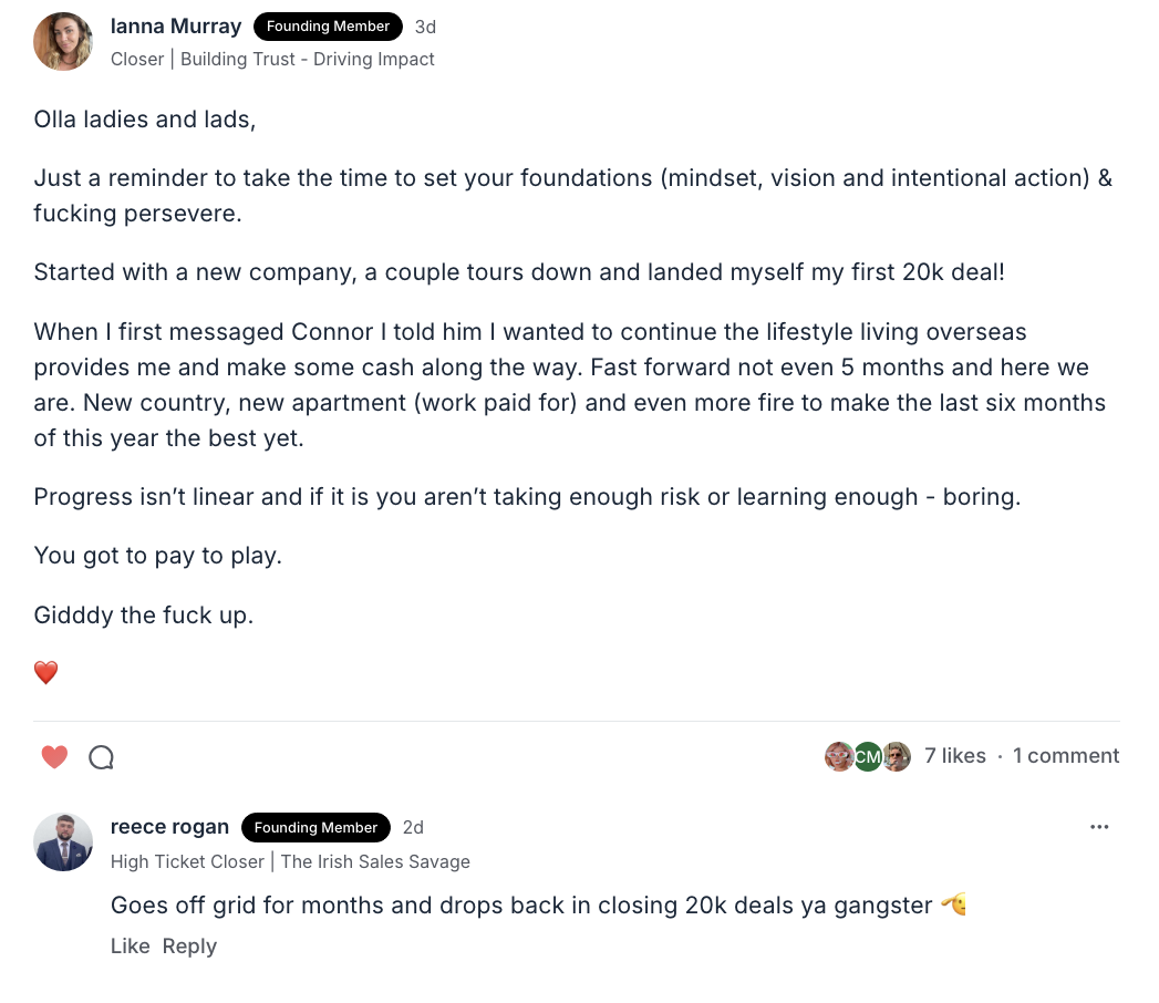 Ianna - $20k deal